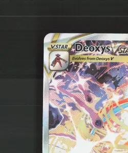 Deoxys VSTAR GG46/GG70 Crown Zenith Full Art Ultra Rare Holo Pokemon Card NM - Image 3