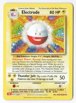 Electrode 011/034 - Pokemon TCG Classic Collection Holo NM - Image 1