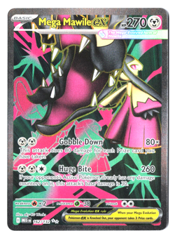 Mega Mawile ex 162/132 - ME01: Mega Evolution Pokemon Double Rare Holo NM - Image 1