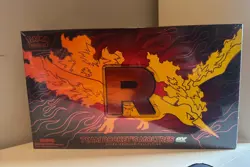 Pokemon TCG Team Rocket's Moltres EX Ultra-Premium Collection Box Upc Sealed - Image 1