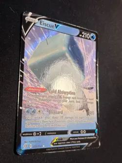 Pokemon TCG Eiscue V Rebel Clash 055/192 Holo Ultra Rare - NM - Image 2
