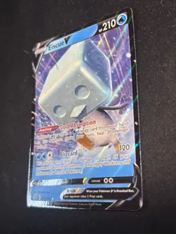 Pokemon TCG Eiscue V Rebel Clash 055/192 Holo Ultra Rare - NM - Image 3