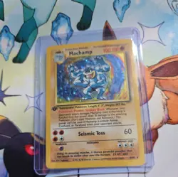 Machamp 008/102 Deck Exclusives Holo Pokemon 1st Edition - Image 1