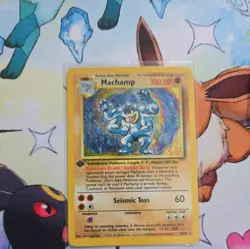 Machamp 008/102 Deck Exclusives Holo Pokemon 1st Edition - Image 3