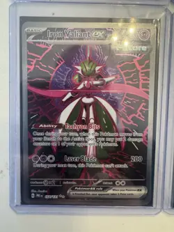 Pokemon Iron Valiant EX Sir 157/131 Prismatic Evolutions TCG - Image 1