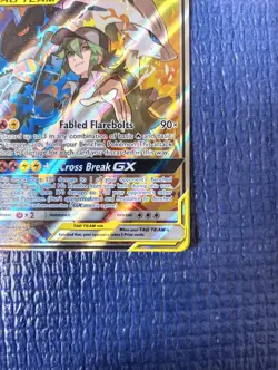 Pokemon TCG Reshiram Zekrom GX Cosmic Eclipse Card #222/236 Ultra Rare - Image 4