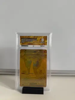 ACE 8 Pokemon Mega Charizard X ex 130/094 Gold MHR – Phantasmal Flames - Image 3