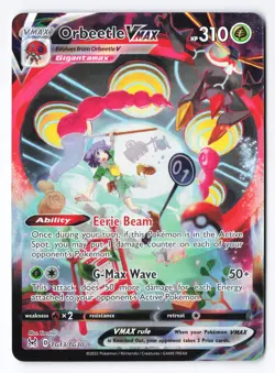 Orbeetle VMAX TG13/TG30 - Pokemon Lost Origin Trainer Gallery Ultra Rare Holo NM - Image 1