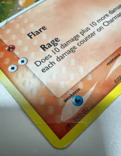 POKEMON TCG CHARMANDER 113/112 FIRERED AND LEAFGREEN RARE HOLO LP DECENT - Image 3