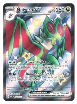 Noivern ex 220/091 (Shiny) - Pokemon TCG SV: Paldean Fates Rare Full Art Holo NM - Image 1