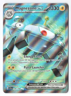 Magnezone ex 226/198 - Pokemon Scarlet & Violet Base Full Art Ultra Rare Holo NM - Image 1