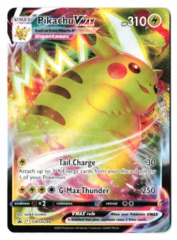 Pikachu VMAX SWSH286 - Pokemon Sword & Shield Promo Full Art Holo Foil 2023 NM - Image 1
