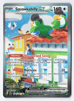 Squawkabilly ex 264/193 - Pokemon Paldea Evolved Special Illustration Rare SIR - Image 1