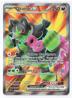 Okidogi ex - 082/064 - Pokemon Shrouded Fable Full Art Ultra Rare Holo Foil NM - Image 1