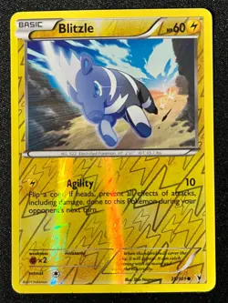 NM-Mint Blitzle - 35/101 - Common - Reverse Holo Pokemon Noble Victories - Image 2
