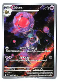 Rabsca 215/193 - Pokemon SV02: Paldea Evolved Illustration Rare IR Full Holo NM - Image 1