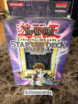 Yugioh Kaiba Evolution 1st Edition Starter Deck factory Sealed - Image 1