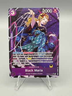 Black Maria OP08-074 SR (Alt Art) Two Legends - One Piece TCG - ENGLISH - NM - Image 1