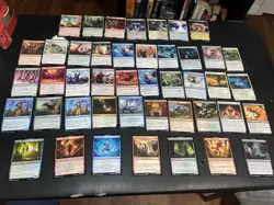 MTG XXL AVATAR: THE LAST AIRBENDER Collab Set Magic the gathering card lot+xtra - Image 1