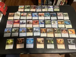 MTG XXL AVATAR: THE LAST AIRBENDER Collab Set Magic the gathering card lot+xtra - Image 3