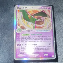 Pokemon Flygon ex 92/101 EX Dragon Frontiers Ultra Rare Holo Dragon 150 HP Card - Image 2
