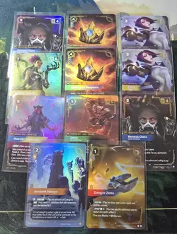 Riftbound Spiritforged Foil Bulk Near Mint, 11 Epic Cards - Pack Fresh - Image 1