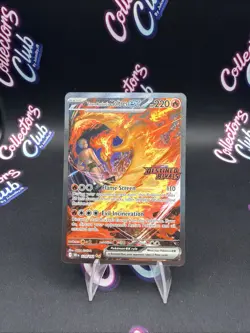 Team Rocket's Moltres ex - (Destined Rivals Stamp) 229/182 Miscellaneous Cards & - Image 1