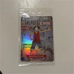 One Piece Monkey D. Luffy College Basketball Card - Image 1