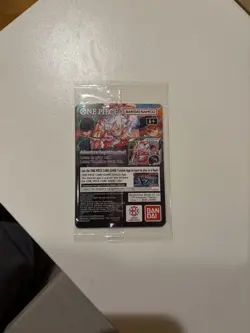 One Piece Monkey D. Luffy College Basketball Card - Image 2