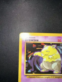 DROWZEE - Base Set - 49/102 - Common - Pokemon Card - Unlimited Edition NM/MINT - Image 5
