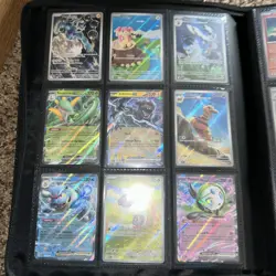 9 Pokemon Cards From Black Bolt Set No Duplicates - Image 1