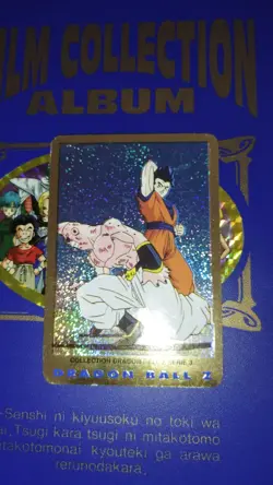 Carte prism Dragon Ball Z Serie Part 3 n° 97 card DBZ Panini Doree rare - Image 1