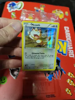 Meowth Pokemon Card Toys R Us Promo 2016 Nintendo Tru Nip Sealed - Image 1