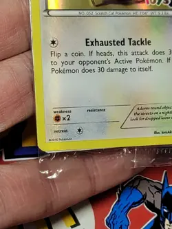 Meowth Pokemon Card Toys R Us Promo 2016 Nintendo Tru Nip Sealed - Image 5