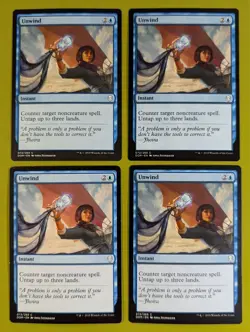 Unwind x4 Dominaria 4x Playset Magic the Gathering MTG - Image 1