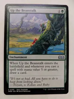 Up the Beanstalk Wilds of Eldraine - MTG - Image 1