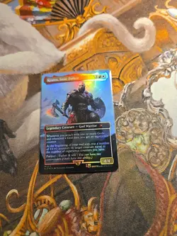 Kratos, Stoic Father Foil MTG Secret Lair - NM - - Image 1