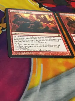 D1129 MAGIC GATHERING COMMANDER 2013 WIDESPREAD PANIC #131 2X HP-DMG R MTG - Image 3