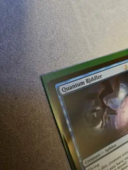 Quantum Riddler / Edge of Eternities / MTG / Misprint / Miscut - Image 2