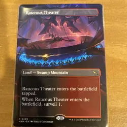 MTG English Raucous Theater (Borderless) NM Normal Murders at Karlov Manor - Image 1