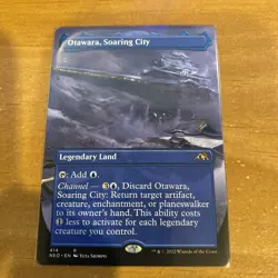 Otawara, Soaring City- Kamigawa: Neon Dynasty Borderless Regular MTG-NM - Image 1