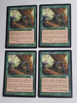 MTG Playset 4x Blossoming Wreath (Weatherlight/Green/C) - BGM - Image 1