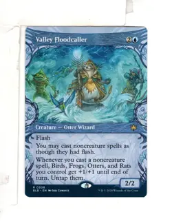 MTG SkeenAB Valley Floodcaller SHOWCASE from BLB. NM. - Image 1