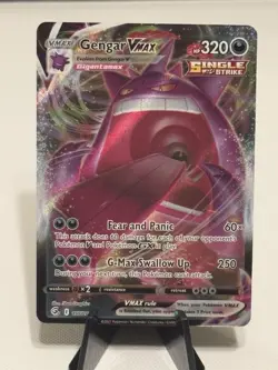 Pokemon TCG Gengar VMAX 157/264 SWSH08: Fusion Strike - Image 1