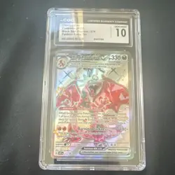 Pokemon CGC 10 Gem Mint Charizard ex 074 Sv: Scarlet & Violet Promo Holo - Image 1