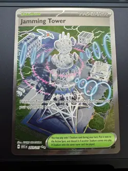 Pokemon TCG Jamming Tower 261/217 Ascended Heroes Full Art Near Mint - Image 1