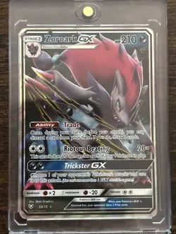 Pokemon TCG Zoroark GX Shining Legends Holo Ultra Rare Card 53/73 - Image 1
