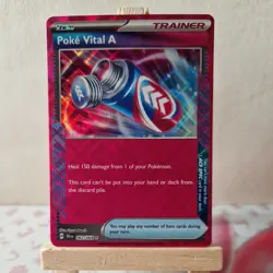 Poke Vital A 062/064 Shrouded Fable ACE SPEC Holo Rare Pokemon Card - Image 1