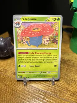 Pokemon 151 NON Holo Rare Vileplume - 045/165 - DECK EXCLUSIVE - Image 1