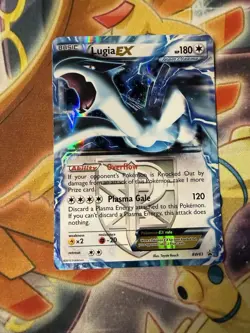 Pokemon TCG Lugia EX BW83 Holo Ultra Rare Black Star Promo 2013 - Image 1